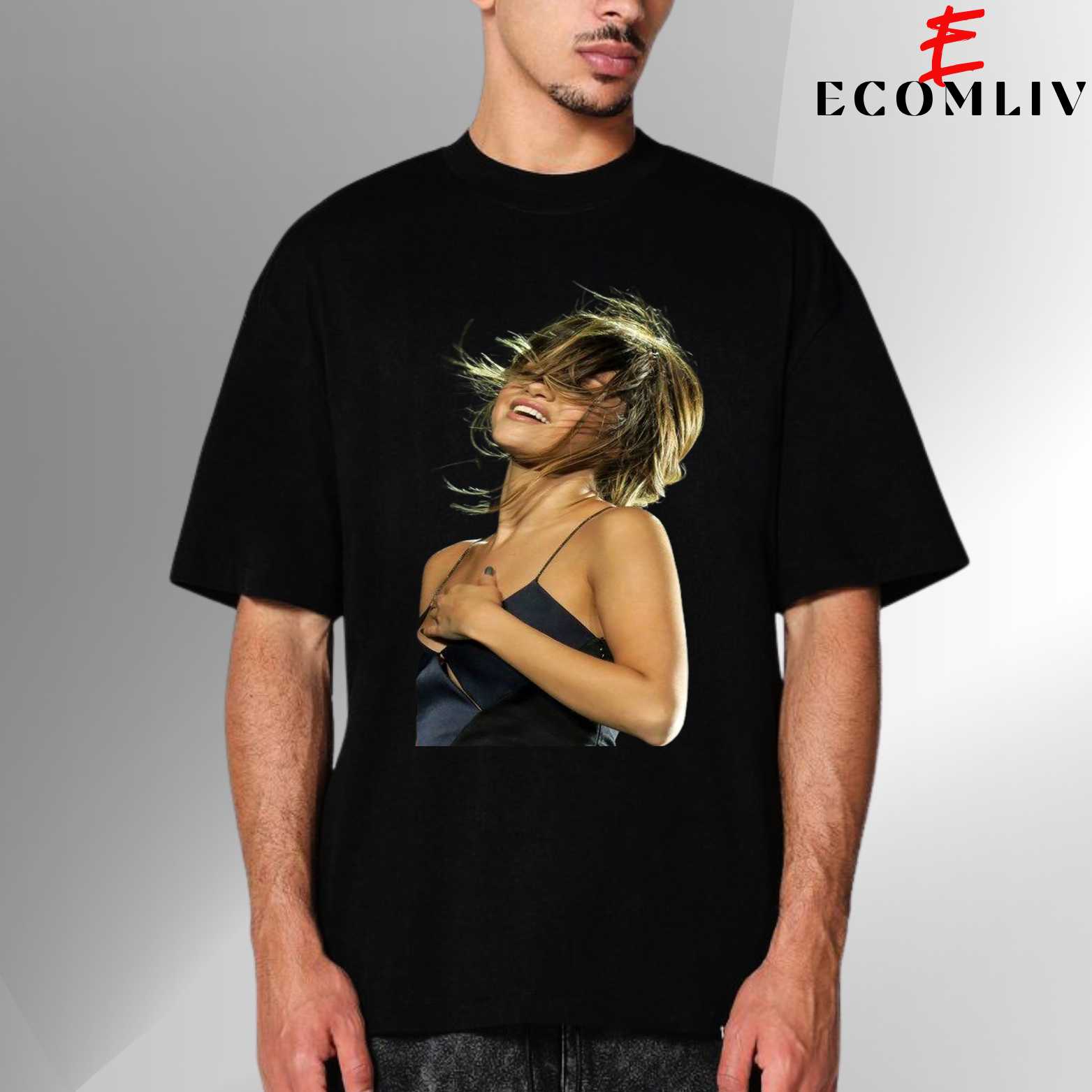 Selena Gomez Vintage T-Shirt, Unisex Pop Music Tee